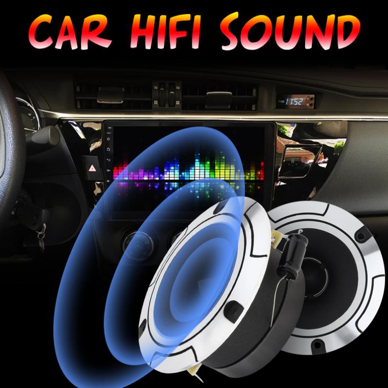 Tweeters 2 Stuks 4 Inch 150W 6OHM Aluminium Bullet Tweeter Met Condensator Voor Voertuig Auto Auto Stereo Gemodificeerde