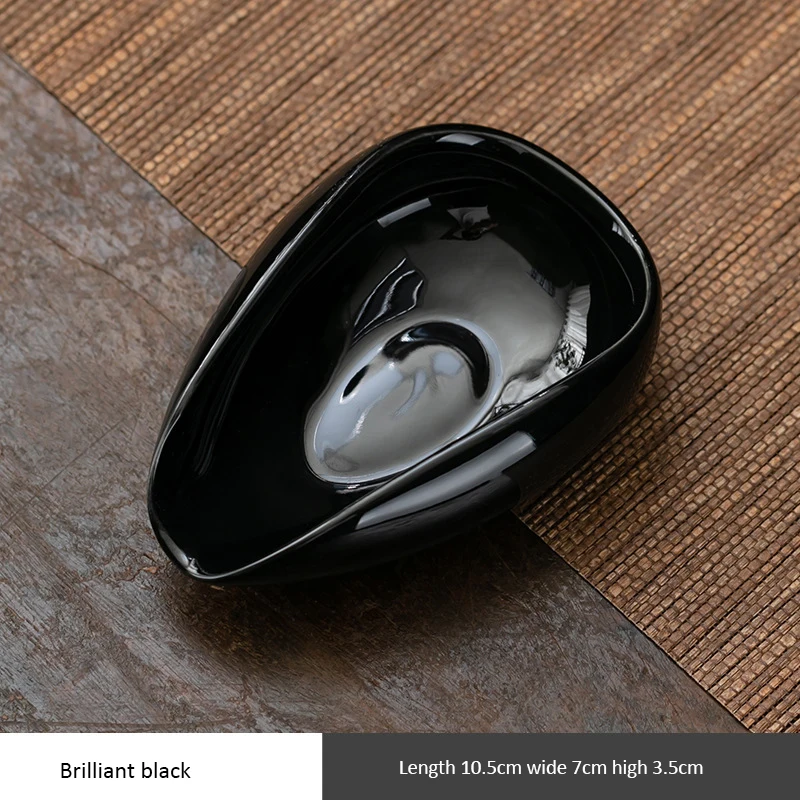 Plateau à mesurer les grains de café, plat à grains en céramique, tasse à mesurer en céramique pour poudre de café, accessoires pour café et thé pour la maison et le Restaurant: Orange