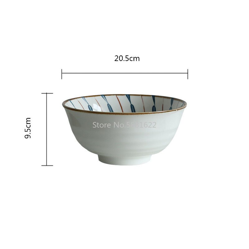 Keramiske skåle til suppe salat ris pasta nordisk stil bordservice tallerkendragt til aftensmad yoghurt dessert poki madret kornskål