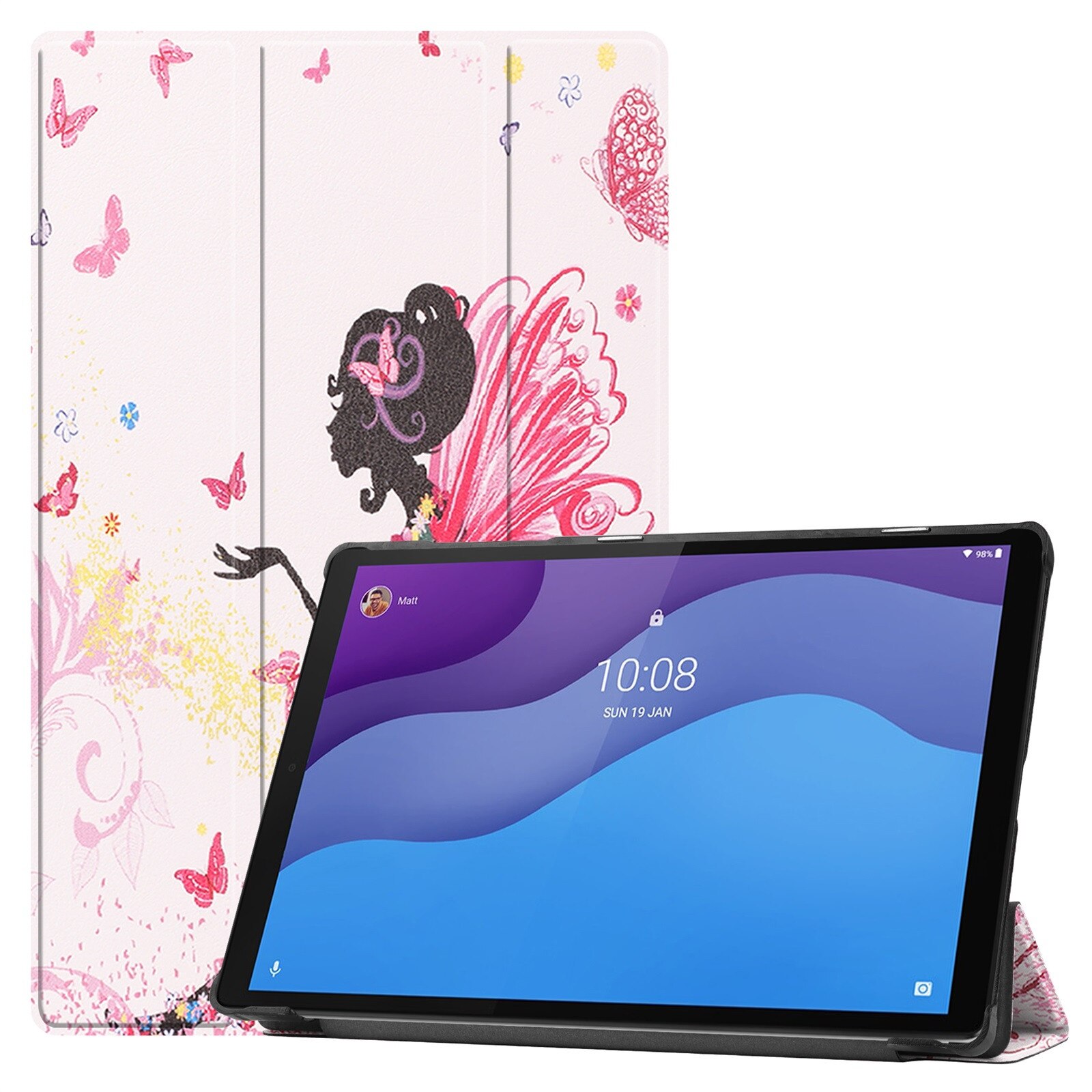 Tablet Pc Ultradunne Beschermhoes Voor Lenovo Tab M10 Hd TB-X306F 10.1 Inch Anti Beschermende mouw: E