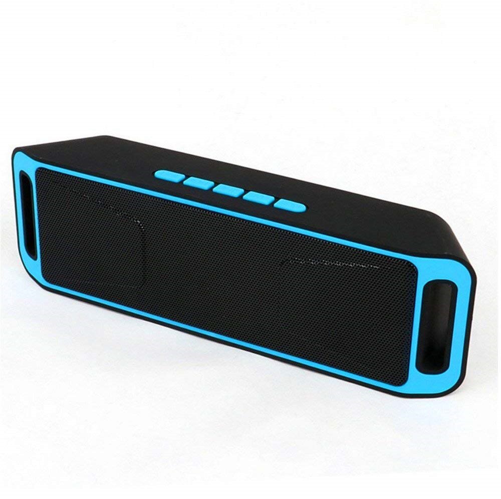 Portable Bluetooth Speaker Wireless Stereo with HD Audio and Enhanced Bass Built-In Dual Driver Support TF FM Hands Free Call