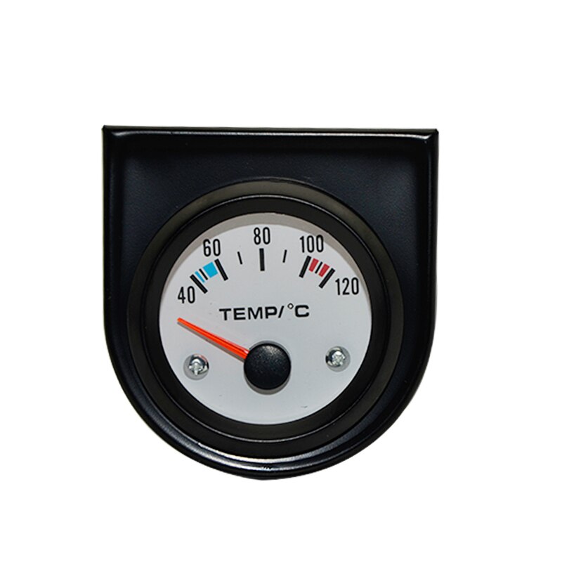 2 &quot; 52 mm vita ansiktsvattentemp/ oljetemp/oljepress psi/ oljepress kg/volt/amperemeter/bränslenivå (utan flottör) mätare bilmätare: Vattentemp