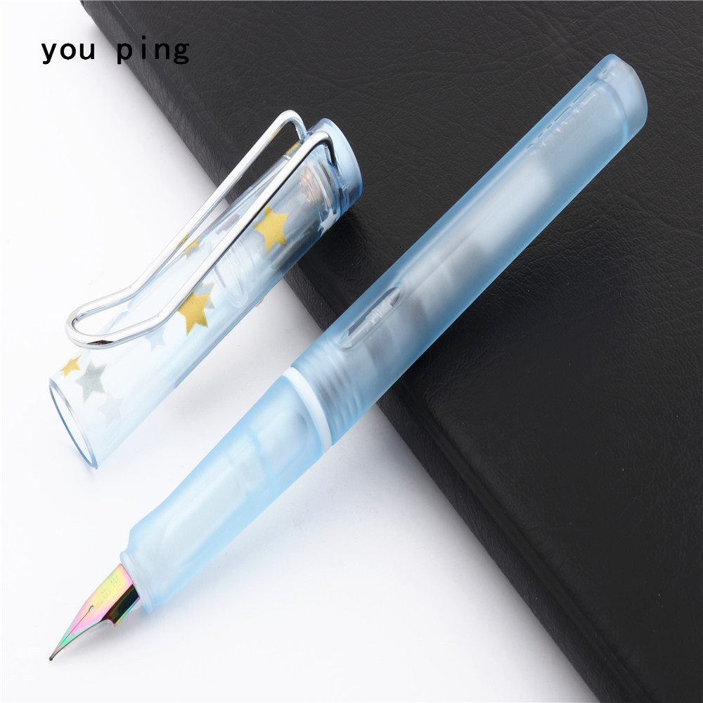 Neue auflistung 411 transparent Farben Büro Brunnen Stift Schüler Schule Schreibwaren Liefert tinte stift: B