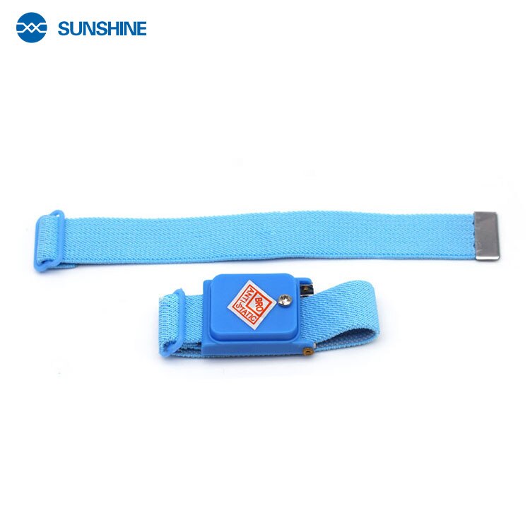 Anti-statische Polsband – Draadloos, Verstelbaar, ESD-bescherming, Voor Elektronica Reparatie, Blauw