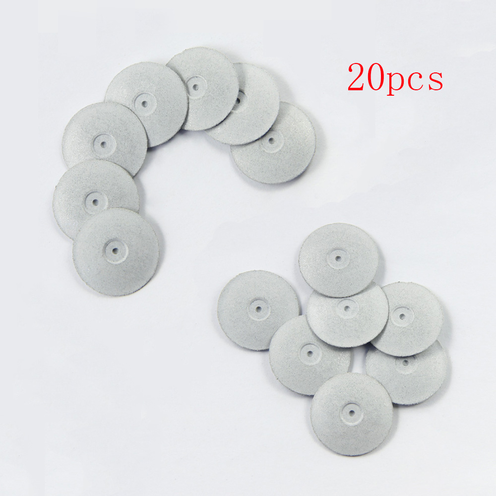 20 stücke Zahn Labor Silikon Gummi Polierer Grob/Mittel/Fein 6mm Zahn Silikon Gummi Punkt 22mm Zahn silikon Gummi Rad: Lila
