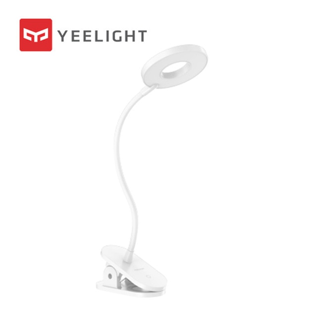 Xiaomi Yeelight LED Bureaulamp Clip-On Nachtlampje USB Oplaadbare 5 W 360 Graden Verstelbare Dimmen Leeslamp voor Slaapkamer
