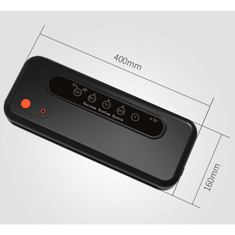SX-158 Wet dry Dual use Vacuum sealing machine Automatic food vacuum Sealer Household Commercial 220v/110v 1pc