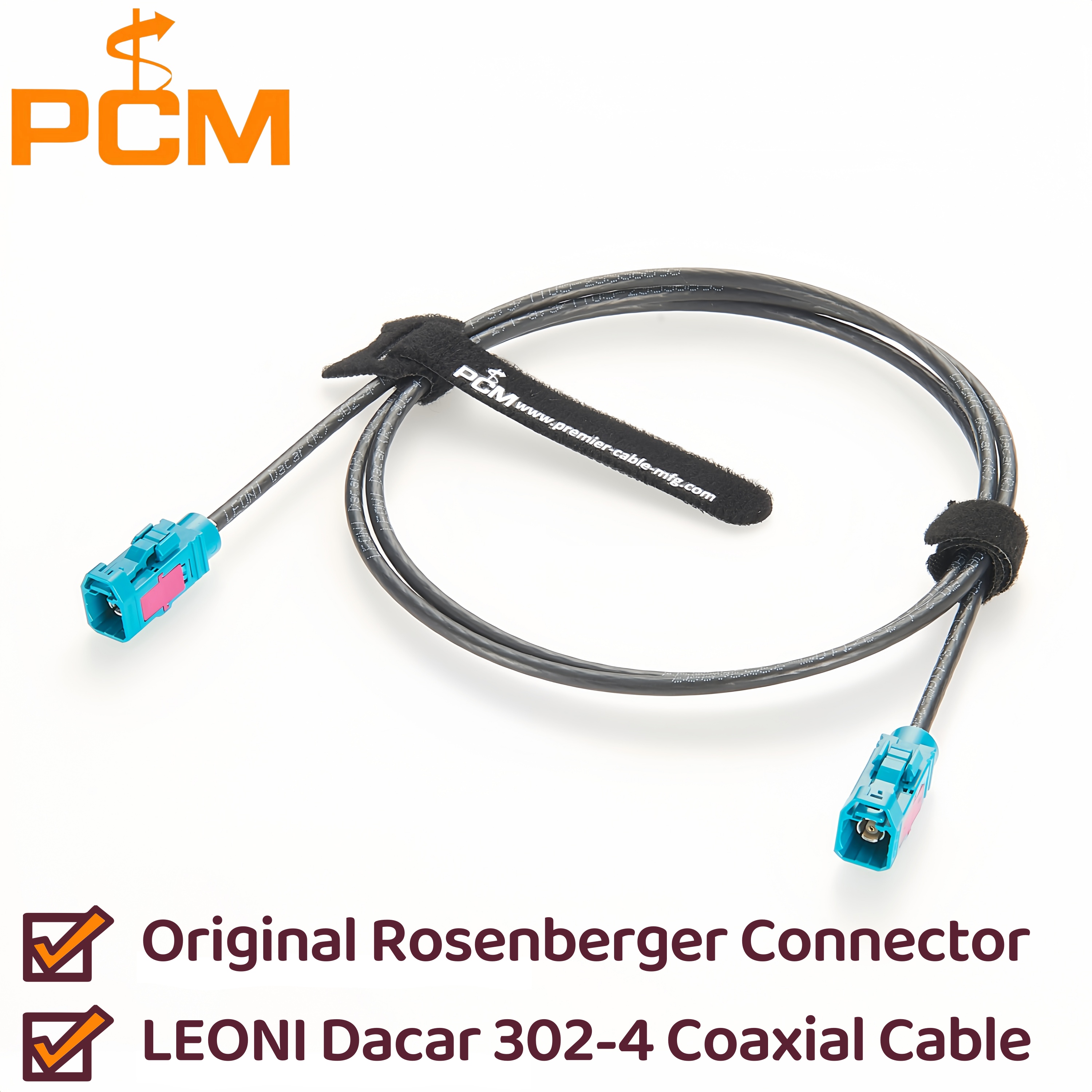 Original Rosenberger 59Z113-000-Z FAKRA Z Female to Female RF Coaxial Cable Assembly FPD-Link III GMSL2 FAKRA Cable for Cameras