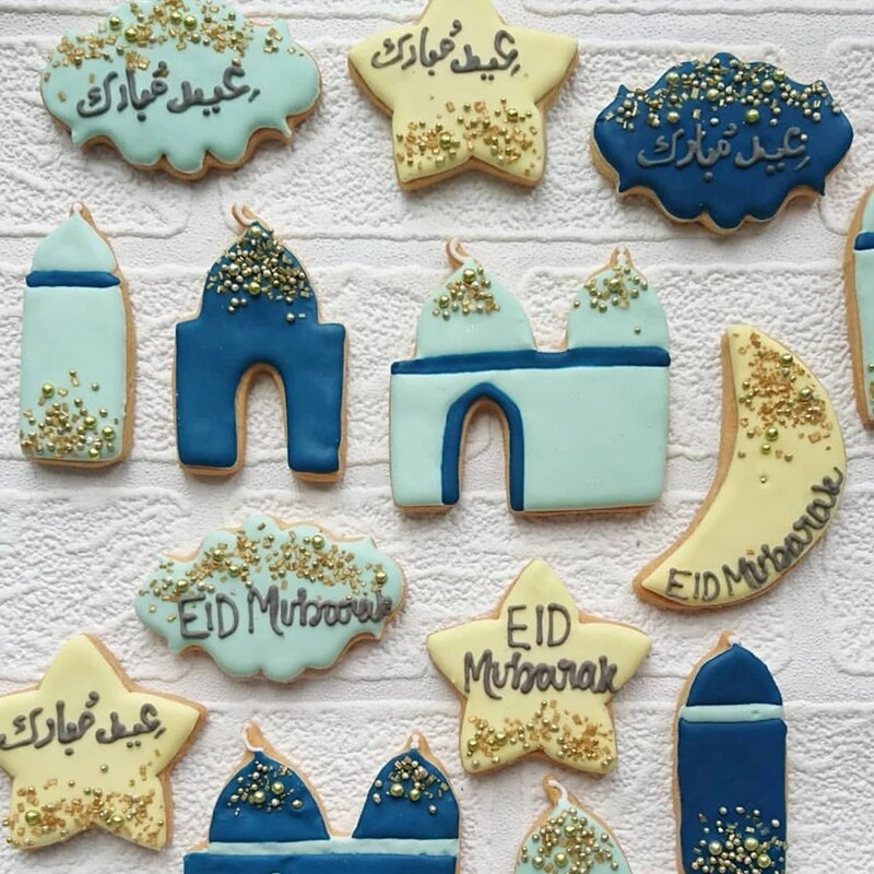 1PC Eid Mubarak foremka do ciasteczek księżyc gwiazda kościół wielbłąd foremki do ciastek DIY narzędzia do pieczenia ciasta Ramadan Kareem strona główna dekoracje