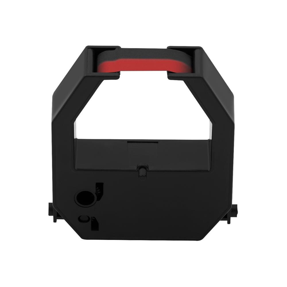 Lot 10 Compatible Fabric Black/Red Color Ink Time Clock Ribbon Cartridge Fit for Amano TR820/ET8000 COMET ET7510/8000/8100/8200/