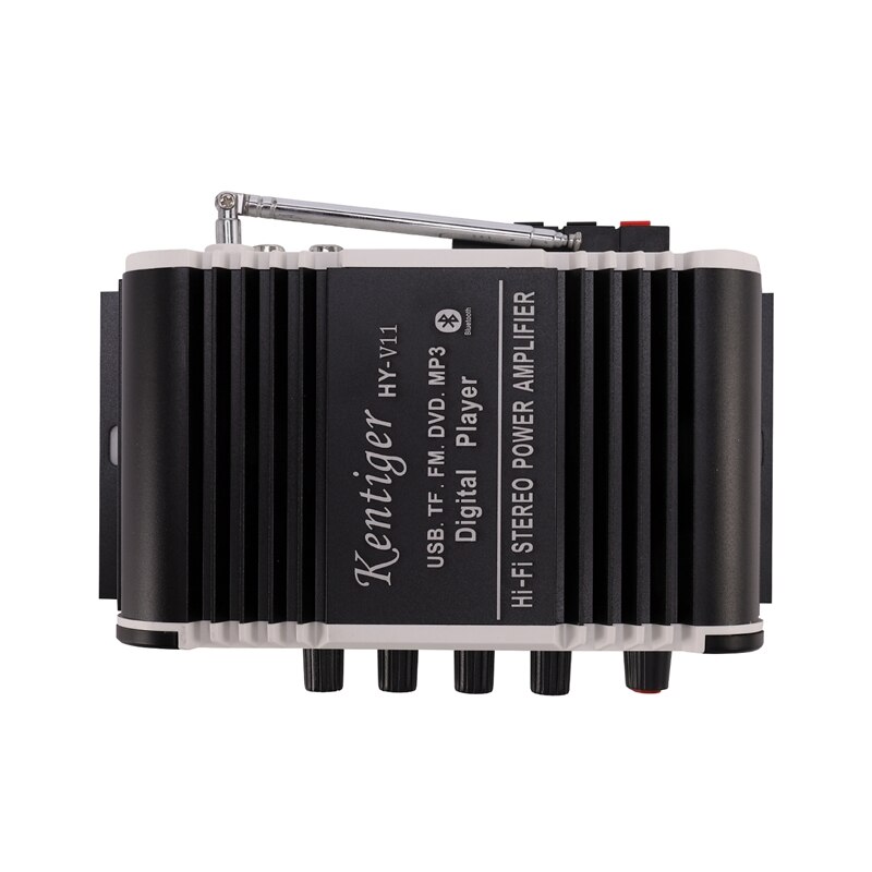 Kentiger hy-  - v11 bluetooth-verstärker, 2-- kanal-superbass-audioverstärker mit fernbedienung, tf-usb - fm 85db mp3 fm -radio