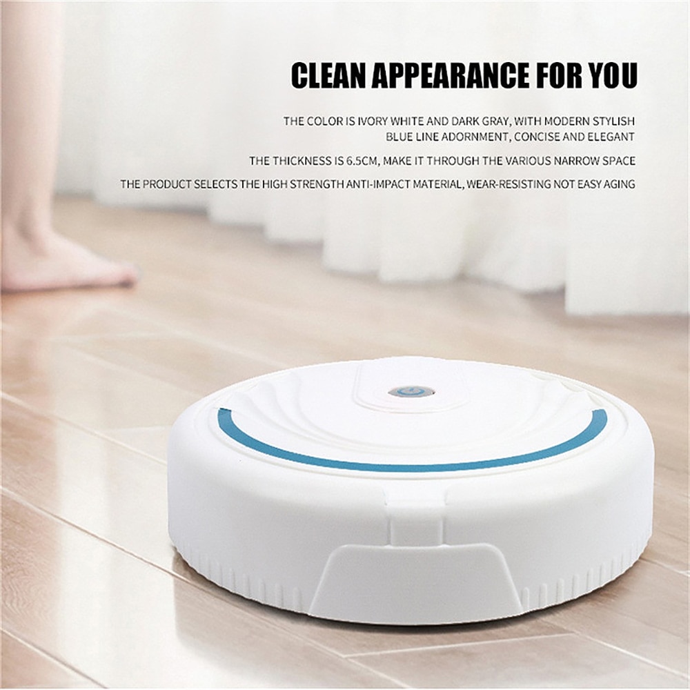 Sweeping Mopping Robot Vacuum Cleaner Automatic Sweeper Floor Carpet Clean Rechargeable Wifi Smart Planned Clean