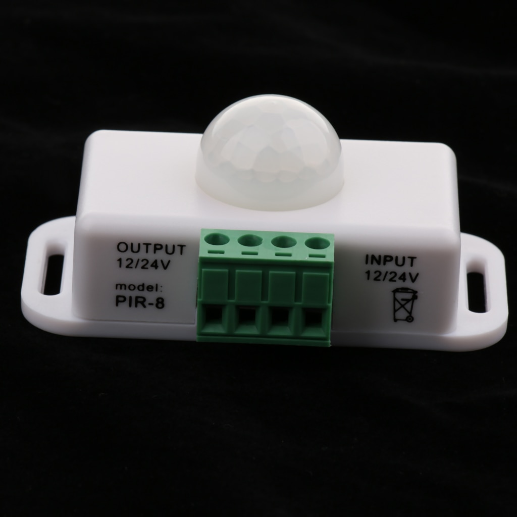 DC 12V 24V PIR Sensor LED Dimmer Switch Motion Infrared Switch