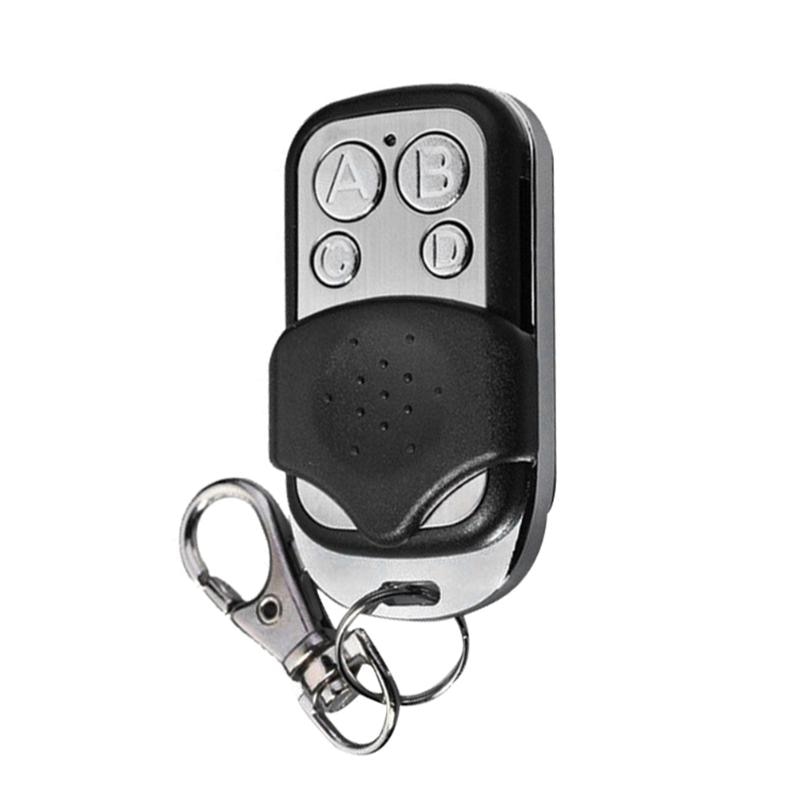 4 Button RF Wireless Remote Control Code Grabber 433 MHz Universal Key Fob Controller for Electric Gate Garage Door