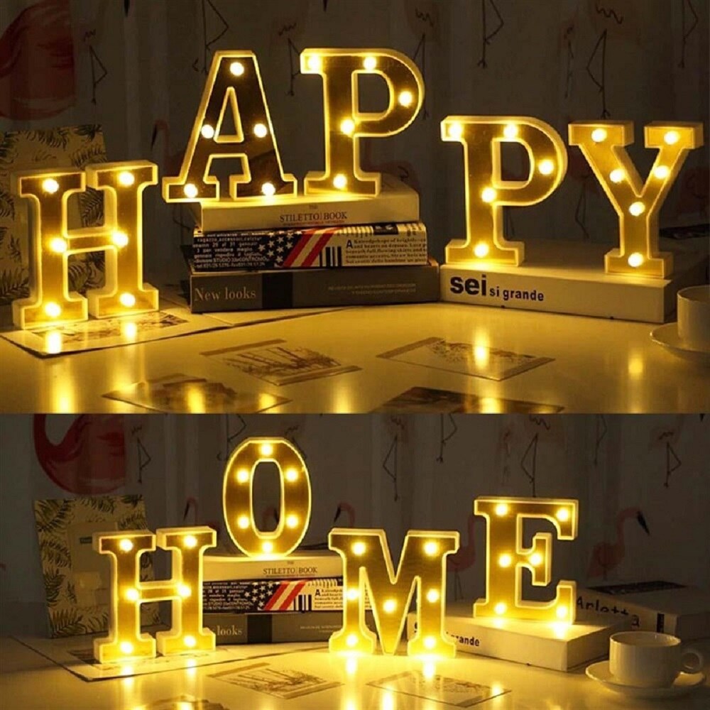 Decorative Led Illuminated 3d Letter K Big Size Organization Birthday, Marriage Proposal, Celebration