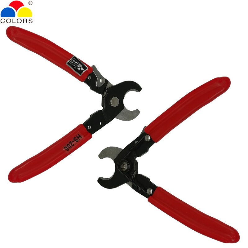 HS-206 Aluminum Copper Cable Wire Cutter Wire Cutting Tool Wire Stripper Electrician Hand Tool Pliers Max 35Mm2