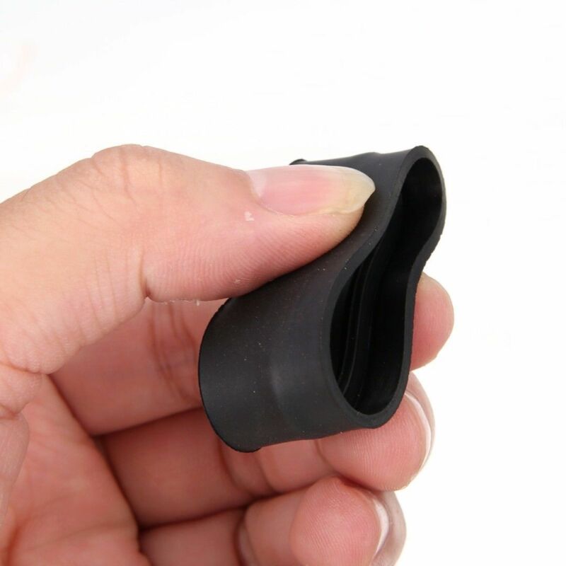 2pcs Eyepiece Eye Shield Rubber Eye Guards Cups For Microscope Binocular