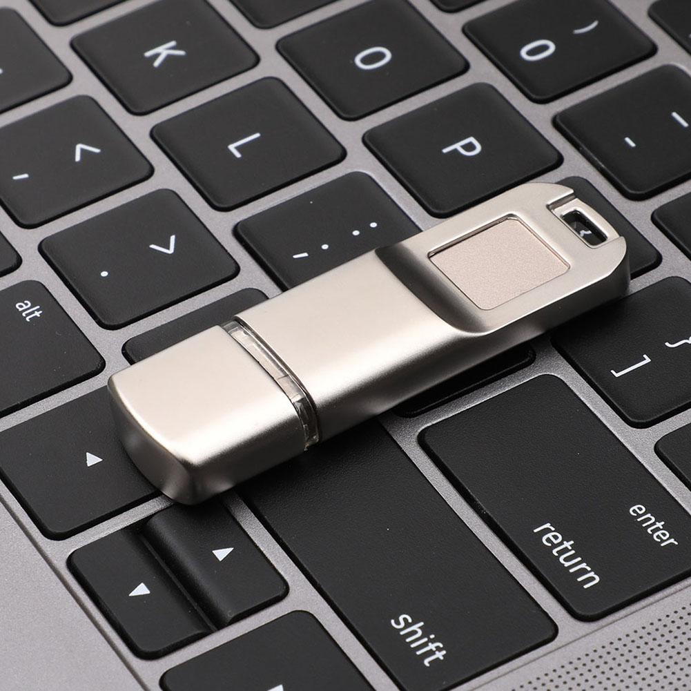 USB 3.0 Flash Drive Fingerprint Encryption Pen Drive 32GB USB Flash Disk Flash Drive USB Flash Drive 64gb Flash Drive