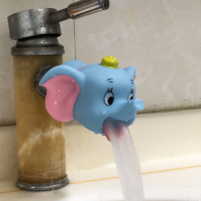 Cartoon kinder Hand Waschen Extender Splash-proof Wasser Guide Waschbecken Bad Zubehör Helfen Kinder Hände Waschen Gerät: Lila