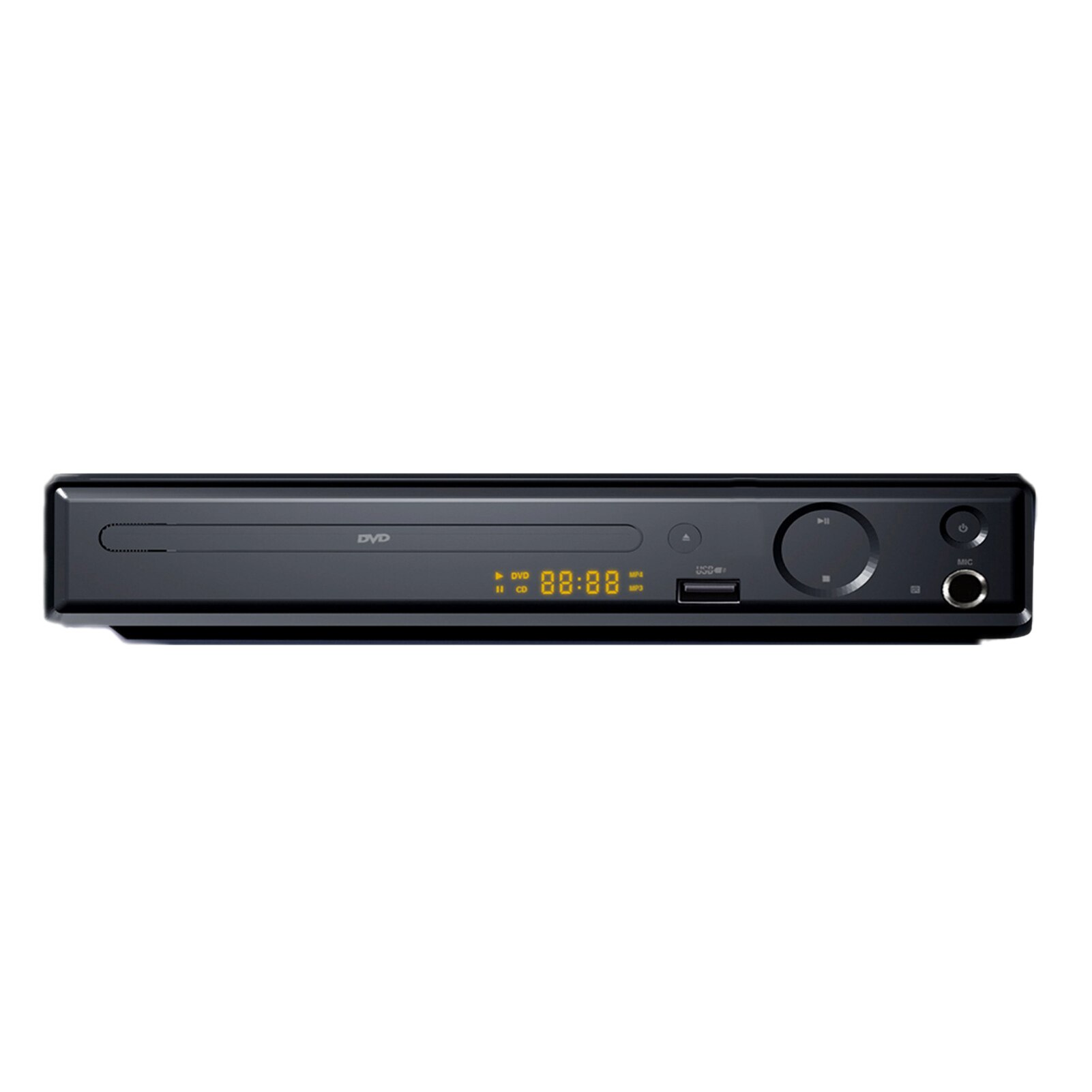 USB HDMI Portable Digital Display CD VCD Easy Use Mic Port DVD Player Mini AV Output Home 4K 1080P SVCD With Remote Control