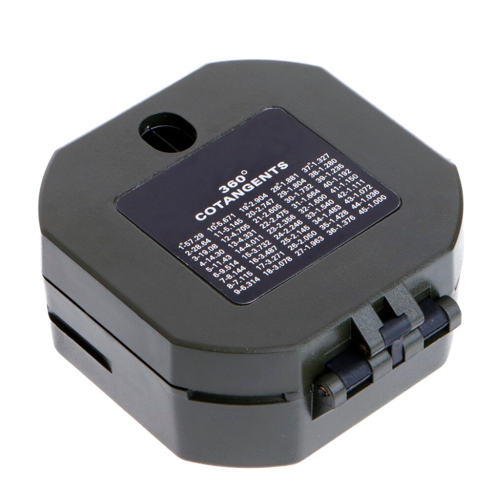 High Precision Magnetic Pocket Transit Geological Compass Scale 0-360 Degrees