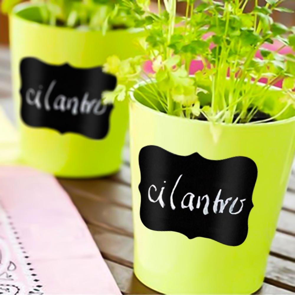 150pcs Spice Sticker Kitchen Label Sticker Waterproof Jar Stickers Storage Organizer Bottles Jars Stickers Blackboard Spices Tag