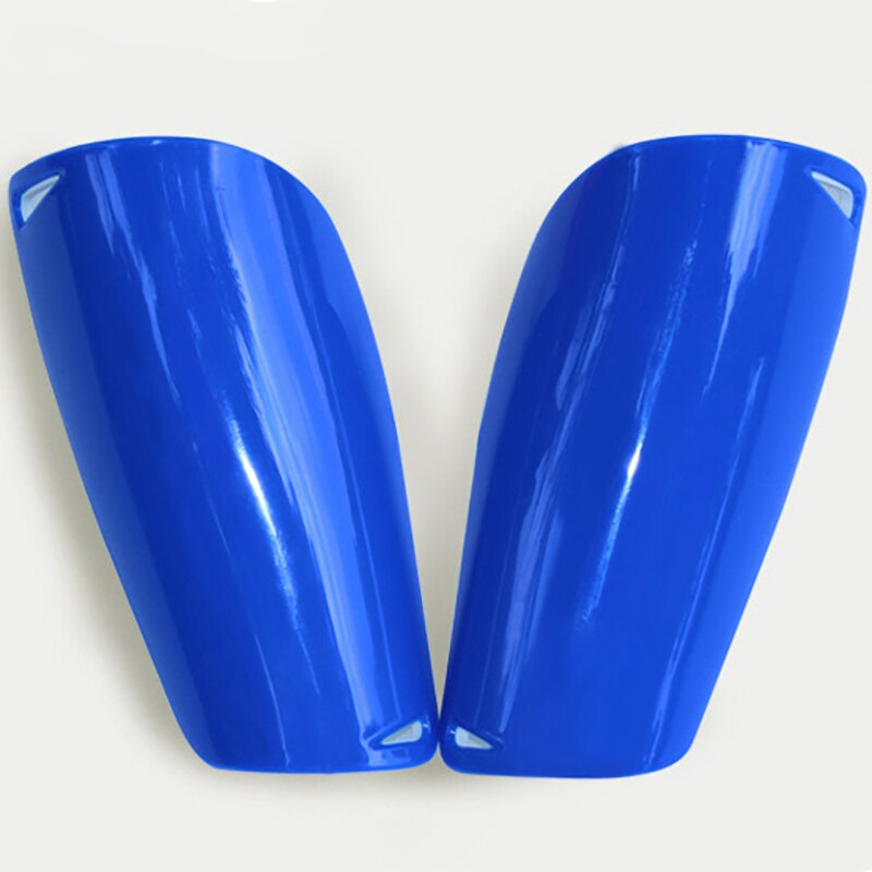 2 stks Professionele Voetbal Scheenbeschermers Voetbal Kalf Spalk Brace Pads Schaatsen Been Protector Zwart Blauw Groen voor Kinderen Tiener volwassen: Blauw / M
