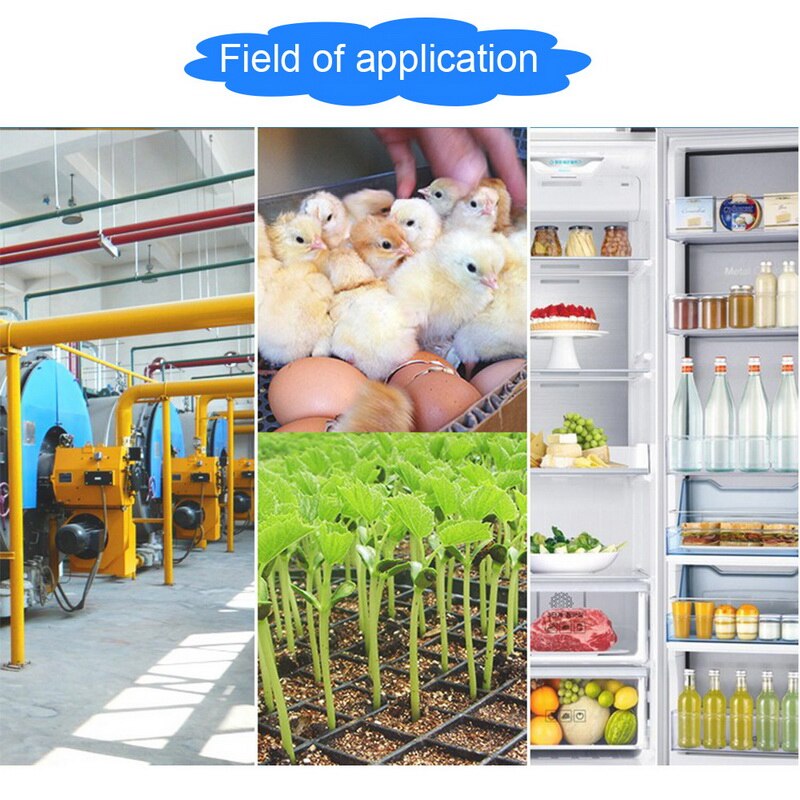 Digital LED Temperature Controller For Incubator Cooling Heating Switch Thermostat NTC Sensor Temperature Controller Switch