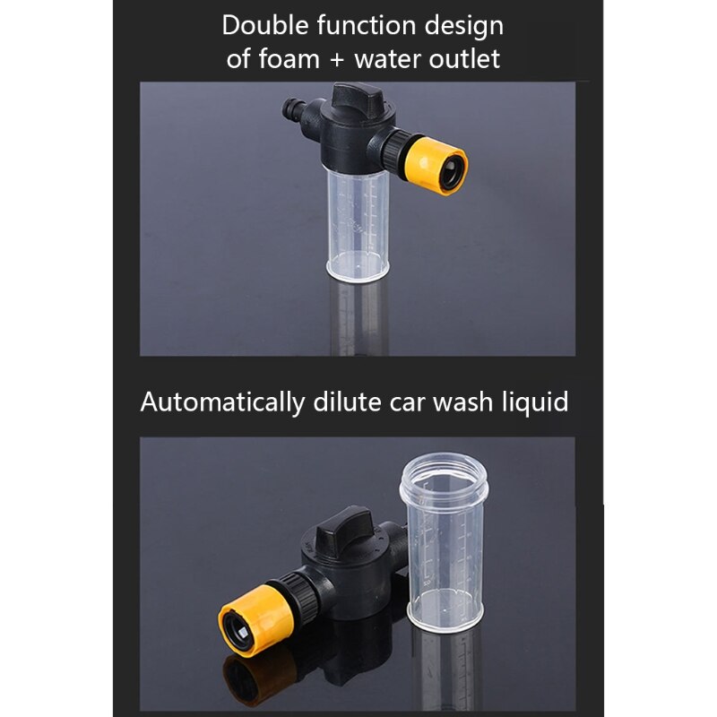 Hogedrukreiniger Zeep Spuit Auto Schuim Wassen Sneeuw Foam Lance Foam Generator Zeep Foamer Mondstuk Voor Sink Pennik Wasstraat
