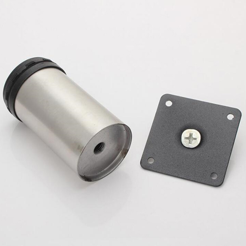 5*8/10/12cm Height Adjustable Support Furniture Legs Feet Stainless Steel Table Bed Sofa Level Legs Feet Cabinet Legs Support