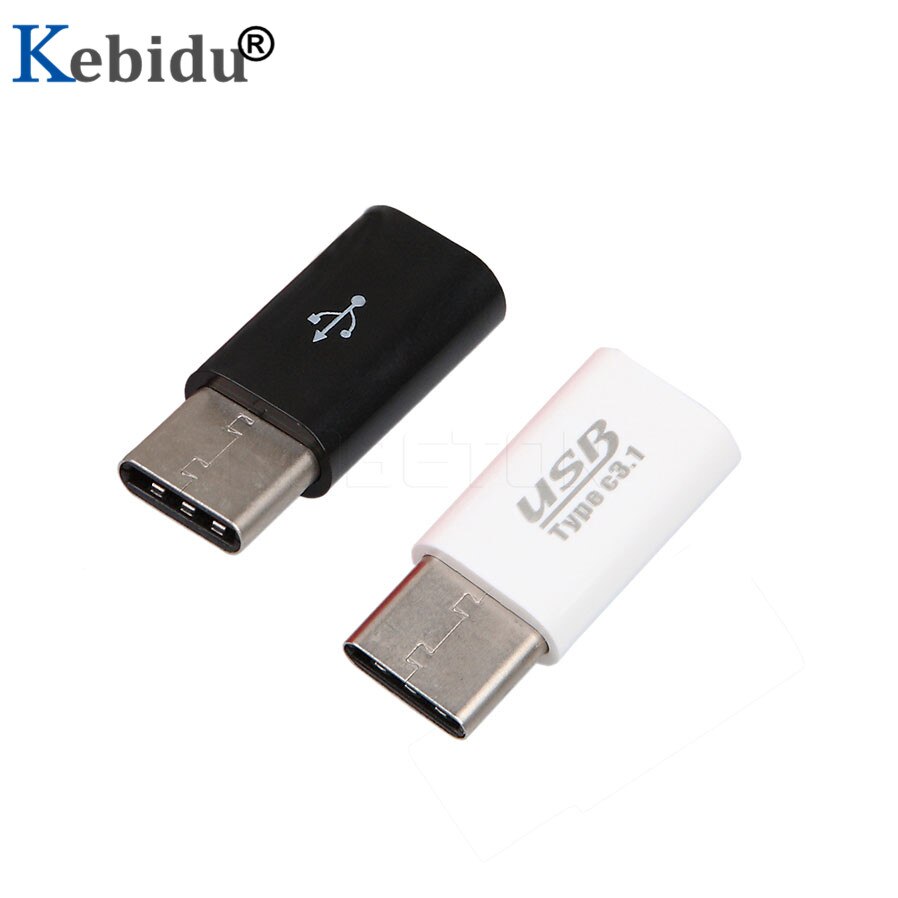 Kebidumei 5pcs Type C Naar Micro USB Mini USB 3.1 Male 5 Pin Vrouwelijke Datatransmissie Hoofd Adapter Opladen data Sync Transfer