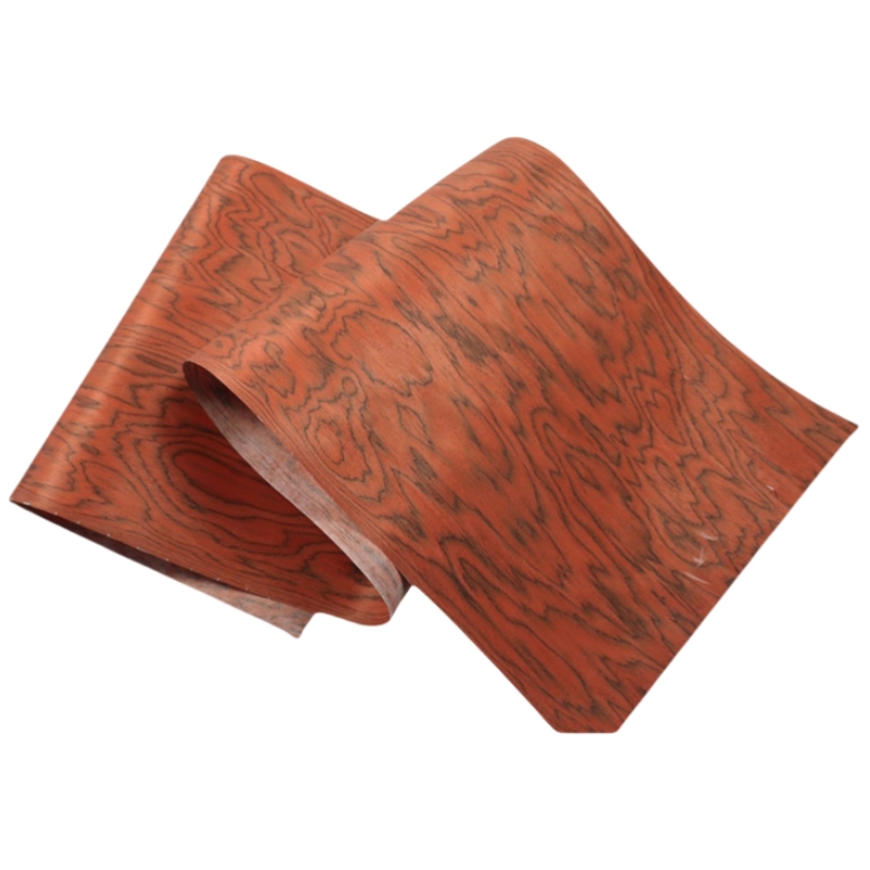 58cmx250cm Alpi Sottsass Series Reconstituted Burl Veneer, Restoration of Furniture and Tabletops, Engineered Wood Veneer Sheets: Red / 11-12cm / 2mm