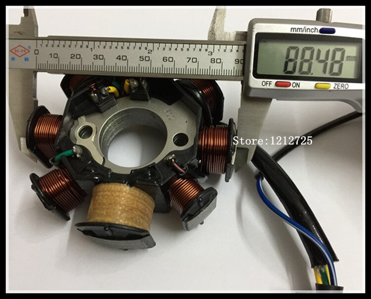 Nueva AC 8-coil Magneto Estator 8 Pole $ number hilos Gy6 125cc 150cc 152QMI 157QMJ ATV Scooter