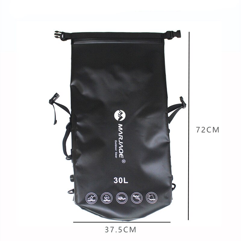 Bolsa seca de Trekking de 30l, mochila de Camping al aire libre, Cubo de almacenamiento para Río, Rafting, kayak, canoa, viaje