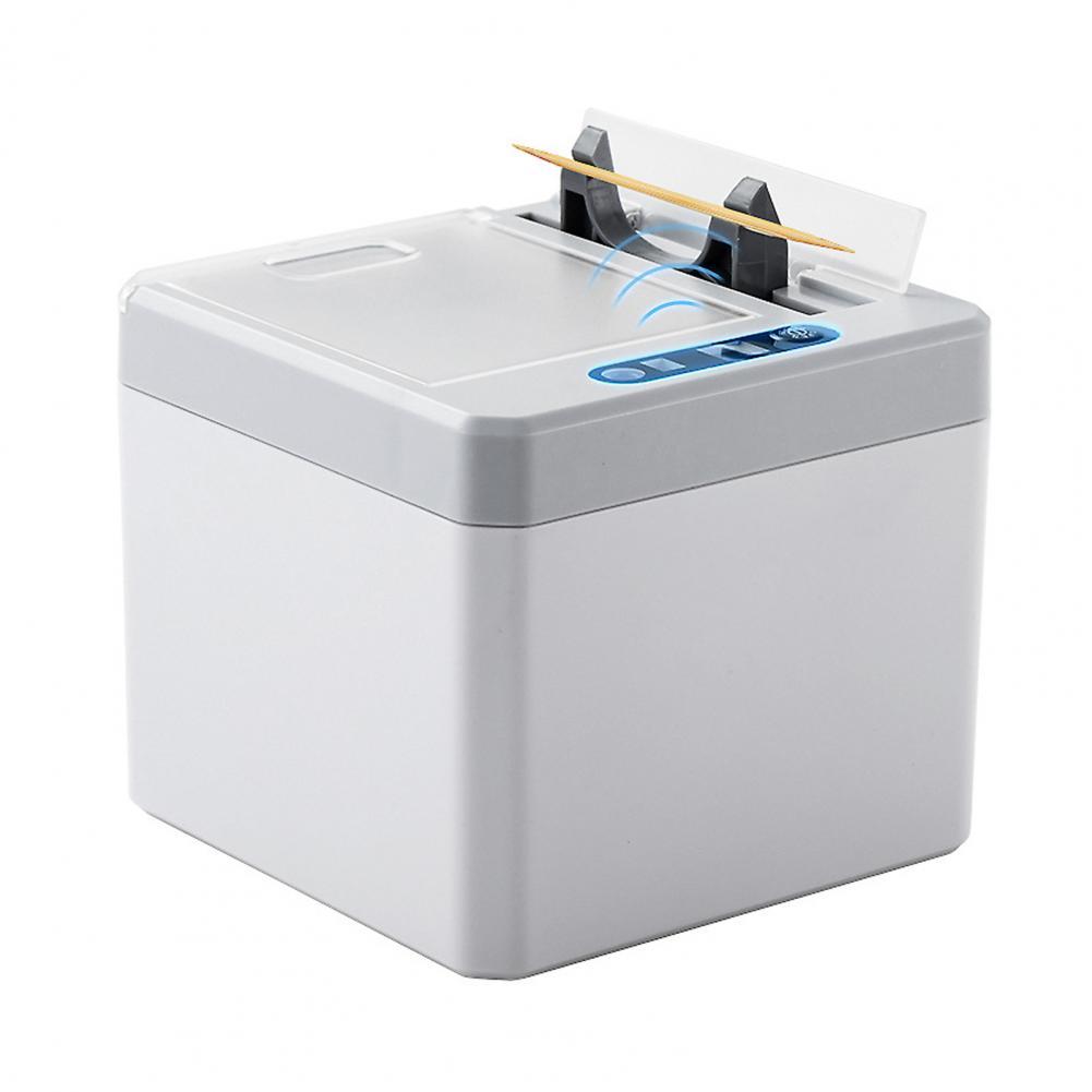 Electric Toothpick Holder Battery Operated Automatic Sensor Toothpick Storage Box for Restaurant Hotel Family Placemat Tableawre