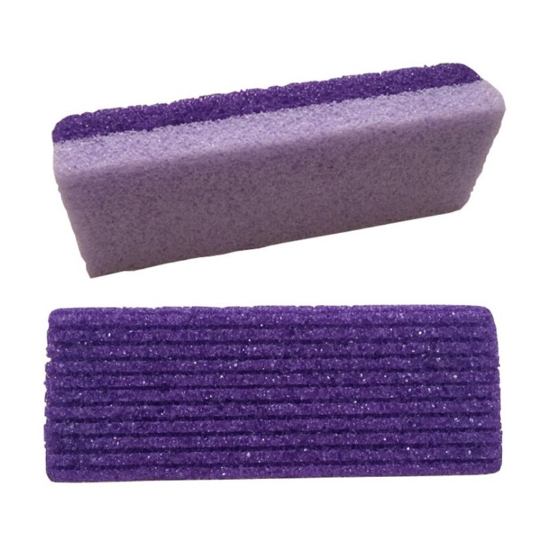 3 uds. De esponja de piedra pómez, piedra Exfoliante para pies, piel muerta dura, removedor de pedicura, depurador