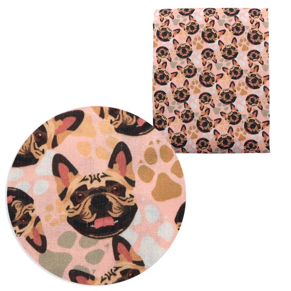 Tela de algodón y poliéster con dibujo de rayas, 50x145cm, retales para tela de marionetas, ropa, tejido acolchado, Material para muñeca, 1Yc11415: 1102657001