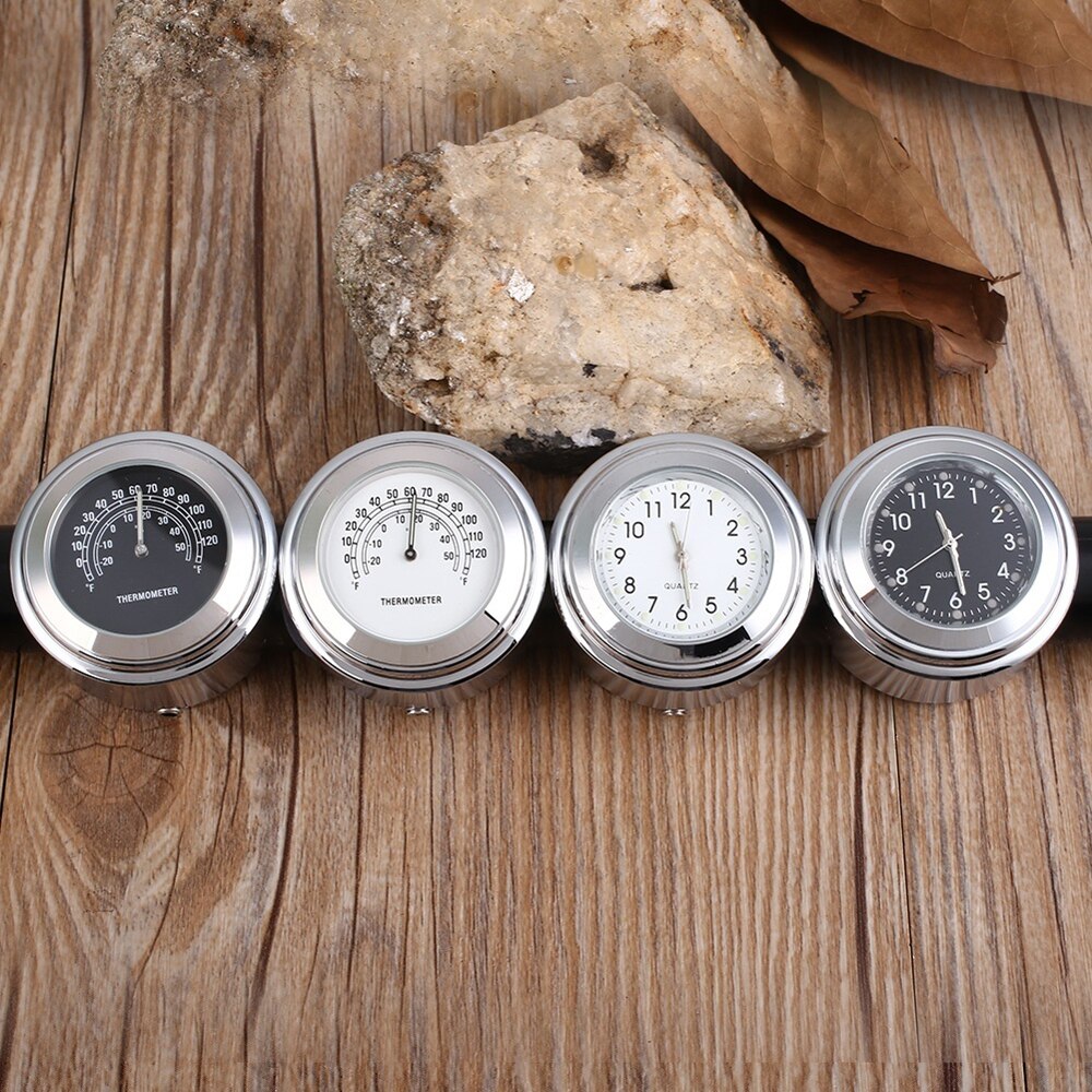 Motorfiets Waterdichte Stuur Mount Dial Thermometer Motor Hulpstukken Hoge Motorfiets Stuur Gereedschap