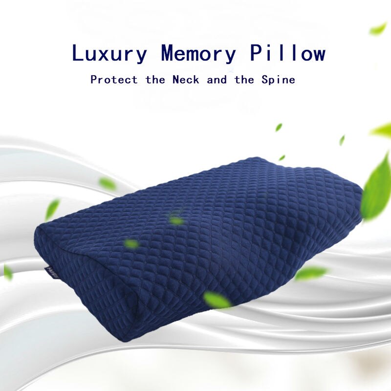 BEYOND CLOUD Butterfly Shaped Memory Pillows Relax Cervical Spine Adult Health Care Slow Rebound Memory Foam Neck Pillow 002