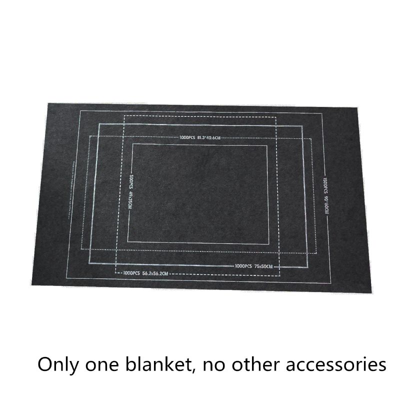 Puzzel Roll Mat Puzzel Opslag Puzzel Saver Floor Tapijt Milieuvriendelijk Mate: Black