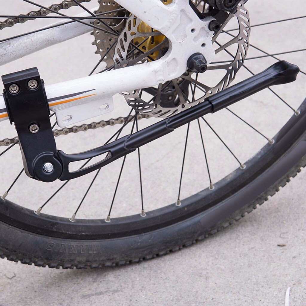 Béquille de vélo en alliage léger, longueur réglable, pour vtt de 22 à 27 pouces, accessoires de vélo de route