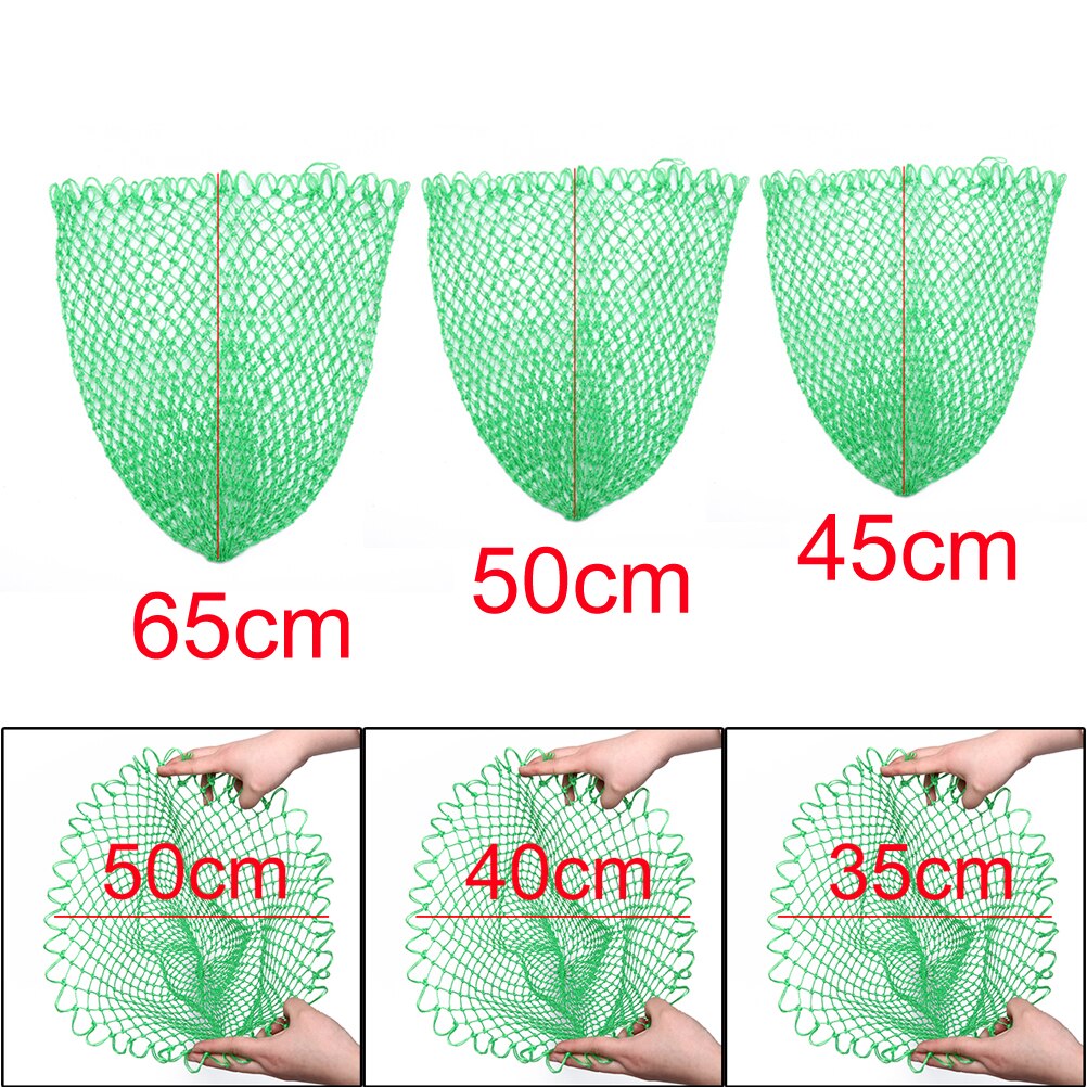 Rhombus Mesh Hole Net Nylon Fishing Net Green Net Collapsible Fishing Tools