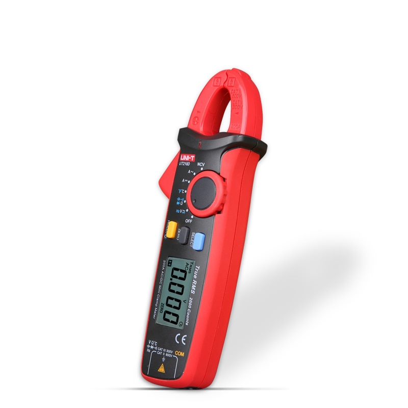 UNI-T UT210A UT210B UT210C UT210D UT210E True RMS Digital Clamp Meters AC/DC Capacitance Tester Non Contact Multimeter