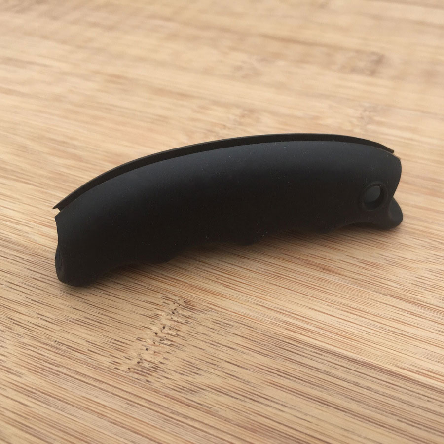 Good Healthy Plastic Bag Holder Carrier Strong Silicone Handle Carrier for Grocery Plastic Bag Shopping Bags Garbage Bag: Black