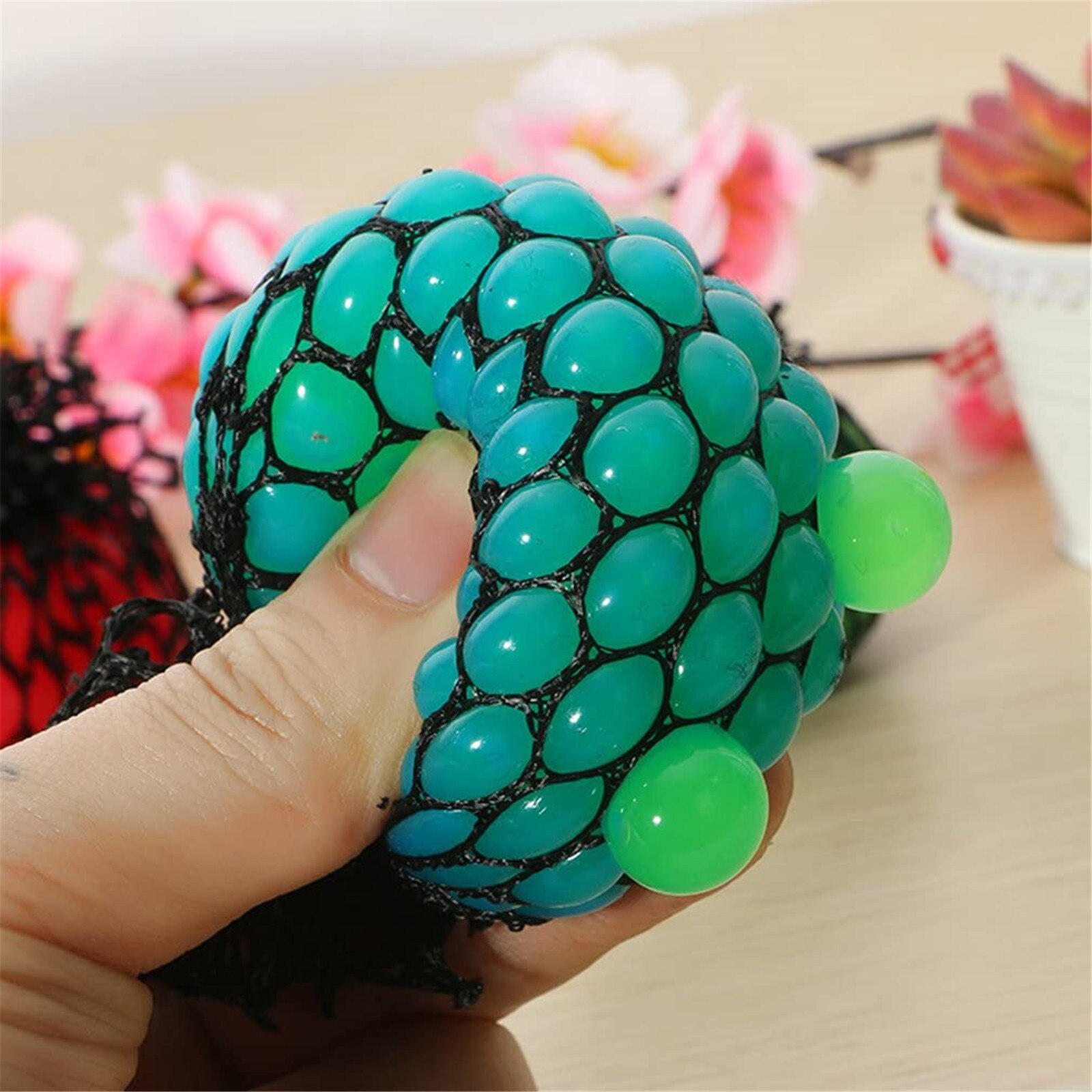 4pcs Toys Color Sensory Toy Office Stress Ball Pressure Ball Stress Reliever Toy Decompression Antistress Stress Reliever Toy