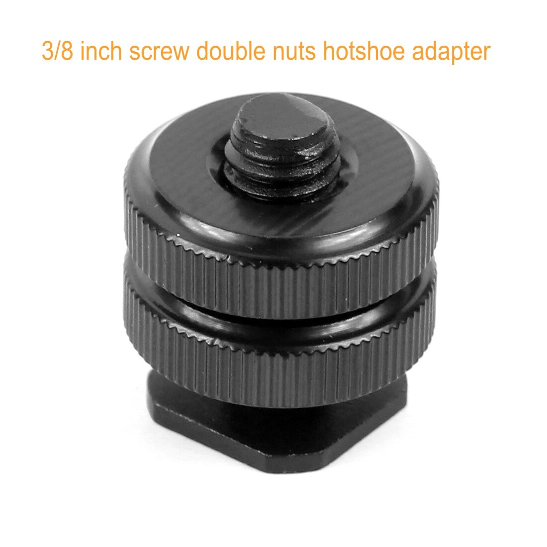 WJIAAA Statief adapterset, 1/4 en 3/8 inch schroefdraadadapter van metaal, adapter statief dubbele schroef compatibel met camera, microfoon en lamp