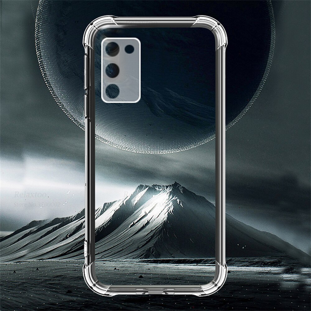 Transparent Silikon Zurück Fall Für Samsung Galaxy A03s A03 Core Samung A03Core EINE 03 03 S A03 S Weiche Schutz telefon Abdeckung Coque