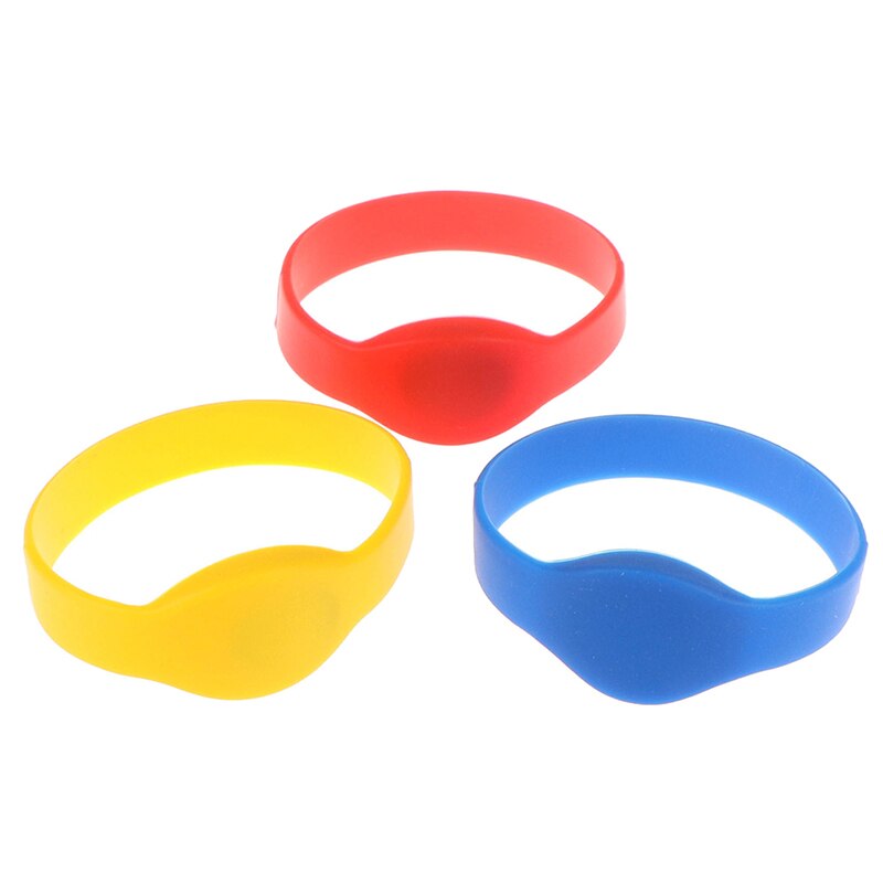 1pc 125 khz  em4100 tk4100 polsband rfid-armband id-kaart siliconen band alleen-lezen toegangscontrolekaart 3 kleuren