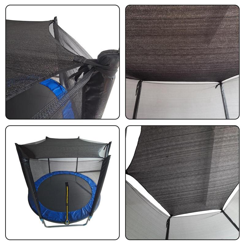 Round Trampoline Sunshade Trampoline Sunshade Canopy Net Sun Protection Trampoline Sunshade Accessories For Birthday Parties