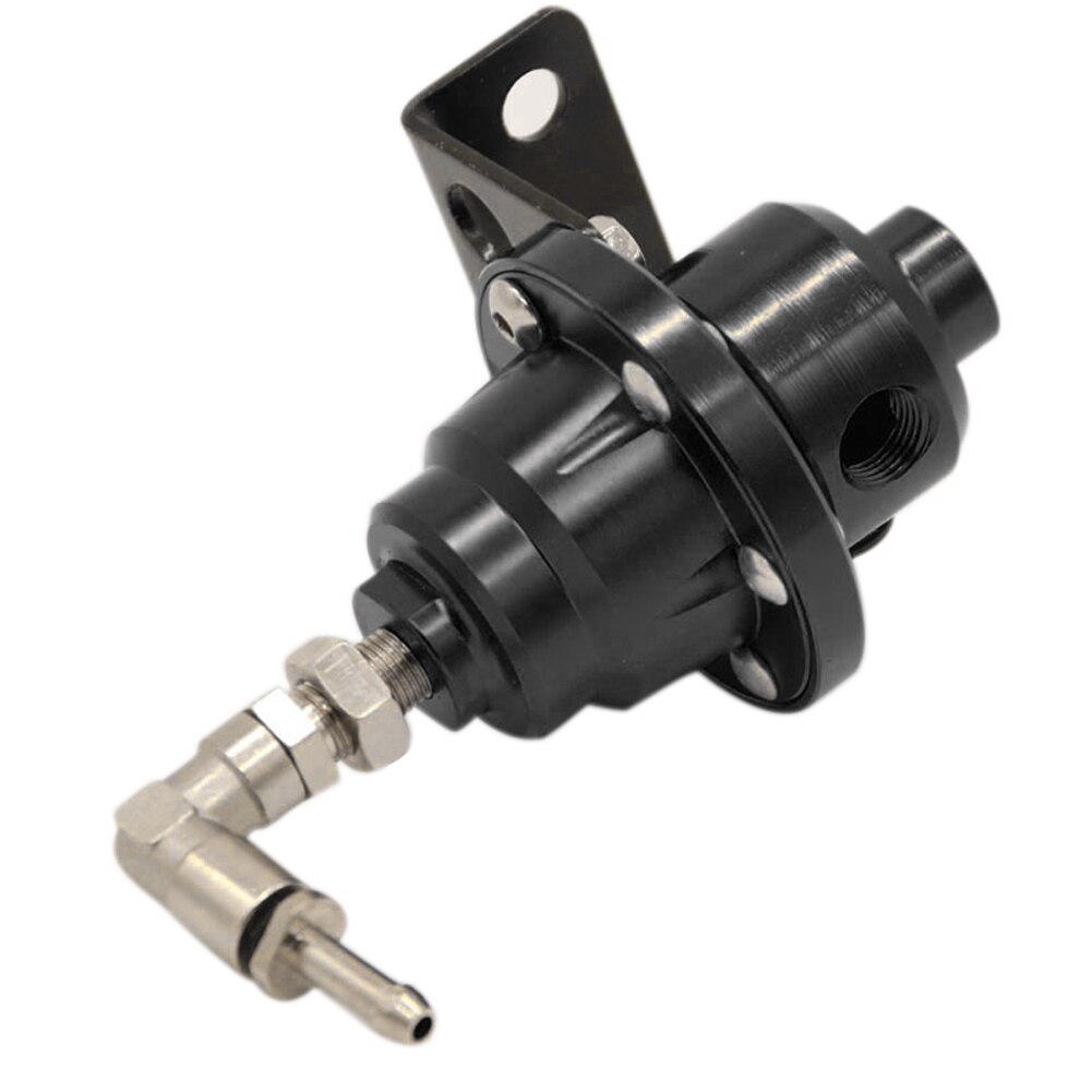 Einstellbare Auto Kraftstoff Druckregler Universal- 160psi Öl Messgerät Bausatz Auto Zubehör OE88: wie gezeigt